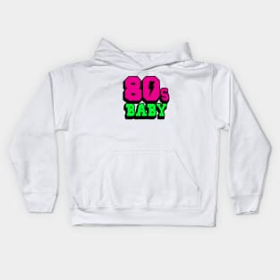 80s Baby Kids Hoodie